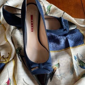 Prada suede shoes